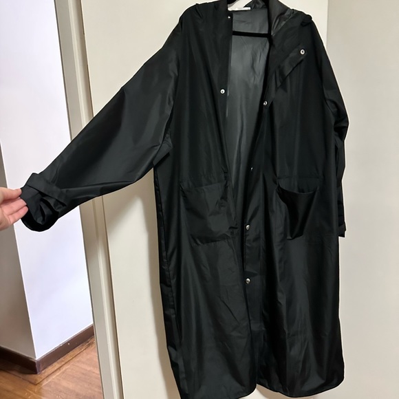 Raincoat black plus size XXL - XXXL unisex - Picture 15 of 15